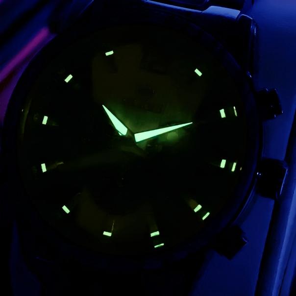 OLEVS 3645 Chronograph Luminous Hands Waterproof Stainless Textured Solid Wood Watch  for Men's