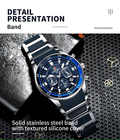 REWARD VIP 81011 Business for Men's Watch Waterproof 30MT