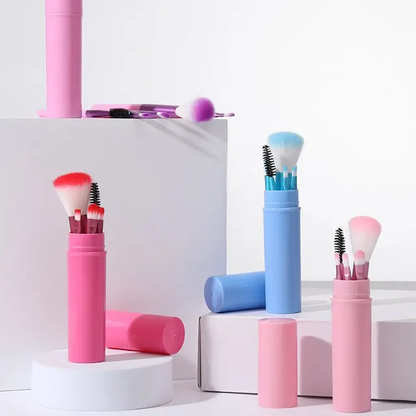 Travel makeup Brush set 5 pcs popular eye shadow beauty mini makeup tools cosmetics set